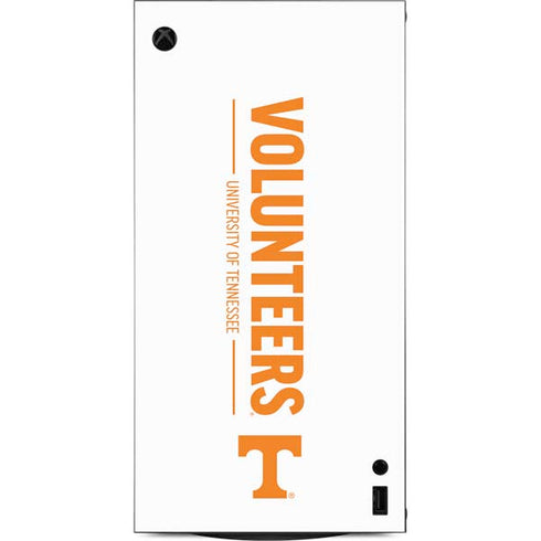 University of Tennessee-Knoxville Volunteers Text XBox Series X Digital Edition Console Skin